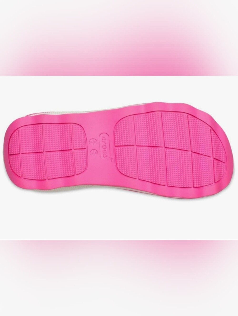 💗 Crocs MEGA CRUSH Triple Band Slide Sandals - Pink Crush NWOT - Picture 10 of 14